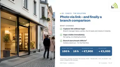 Photo via link – and finally a branch comparison